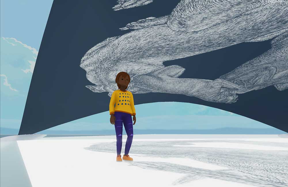 decentraland art exhibition